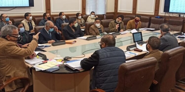 Advisor Khan reviews performance of Agriculture, Horticulture Deptts