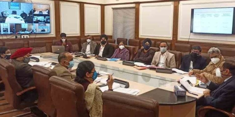 Advisor Bhatnagar reviews status of major health projects