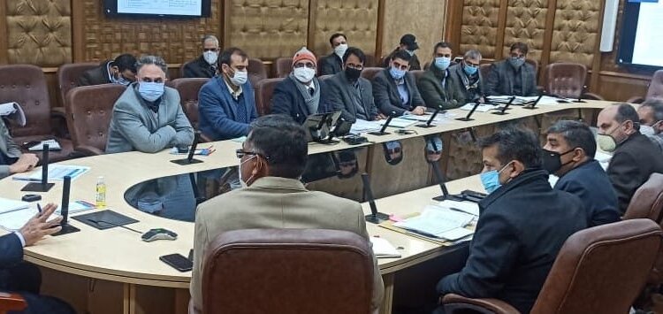 Advisor Bhatnagar reviews progress on PMDP road projects, public infrastructure