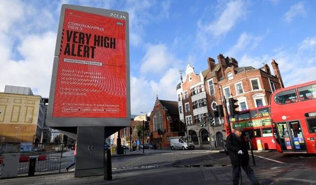 Britain says new virus strain ‘out of control’