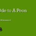 Ode to A Peon