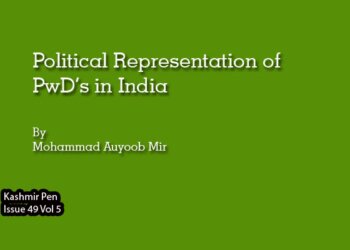 Political Representation of PwD’s in India