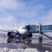 Flight operations resume at Srinagar, The first flight landed at Srinagar Airport