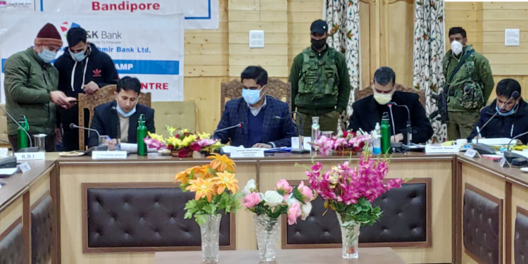 J&K Bank conducts Bandipora DLRC Meet
