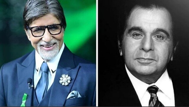 Amitabh Bachchan sends hand-written note, bouquet to Dilip Kumar on 98th birthday