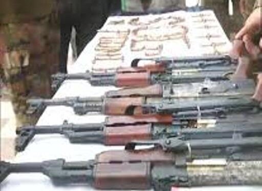 Pistols, grenades, ammunition recovered from village along LoC in J-K”s Poonch