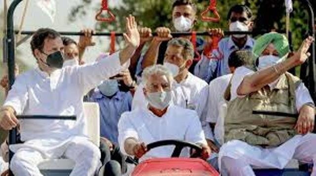 Farm laws : Rahul Gandhi to hold protest demonstration on Thursday, later meet President