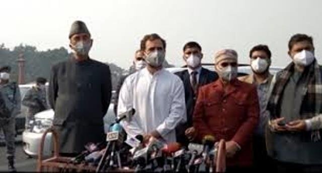 Where is democracy, whoever speaks against govt is anti-national, says Rahul
