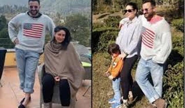 Kareena Kapoor Khan, Saif Ali Khan and Taimur enjoy a village walk and a visit to a tea estate in Palampur