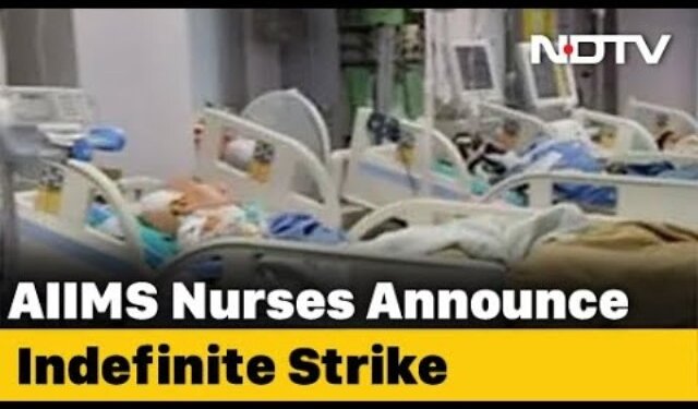 Inside Delhi AIIMS Ward, Patients Left Alone As Nurses Go On Strike