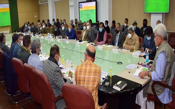 Lt Governor reviews implementation of PMDP projects
