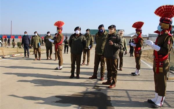 DGP visits South Kashmir; reviews security situation