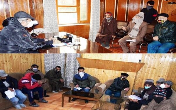 Advisor Baseer Khan meets scores of deputations, individuals