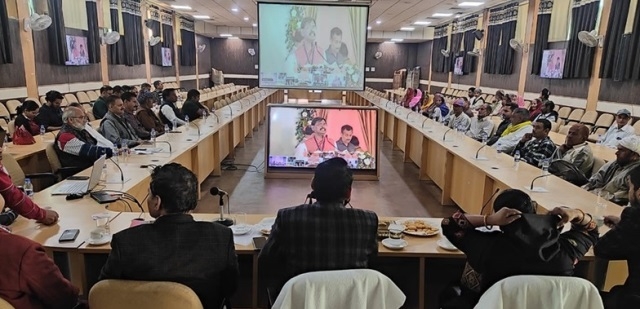 PM-KISAN scheme: Agriculture Deptt Jammu organises live streaming of release of 15th installment by PM