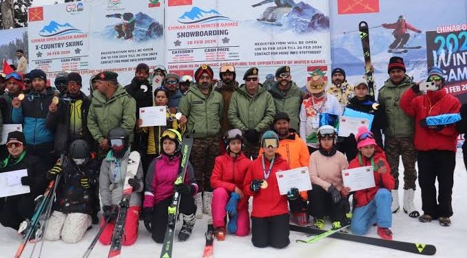 Chinar Open Winter Games 2024: A spectacular success with overwhelming participation