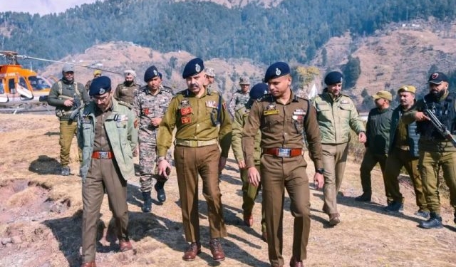 DGP conducts operational review of forward operating bases in Kathua, Doda, and Udhampur