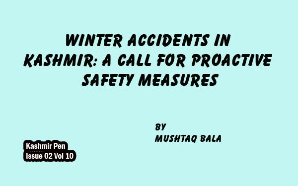 Winter Accidents in Kashmir: A Call for Proactive Safety Measures