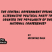 Is the Central Government Eyeing an Alternative Political Party to Counter the Popularity of the National Conference?