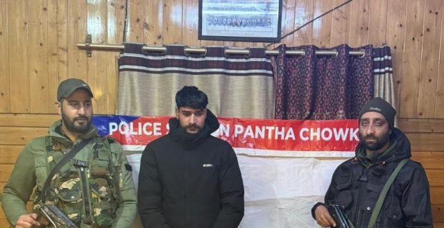 Srinagar police recovered 290 bottles of Codeine Phosphate in Pantha Chowk