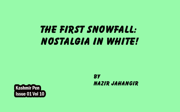 The First Snowfall:Nostalgia in White!