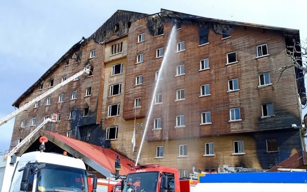 Turkey ski resort fire kills 66, injures 51; investigation underway