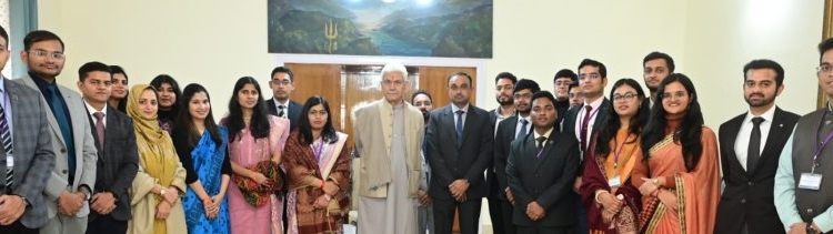 IAS Officer Trainees of 2024 Batch call on Lieutenant Governor