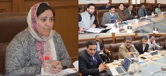 Sakina Itoo reviews performance, functioning of SKIMS, Soura