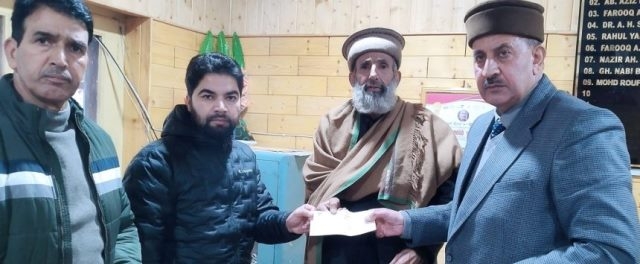 Ex-gratia relief under J&K Road Accident Victim Fund-2022 provided to NoKs of victims at Kupwara