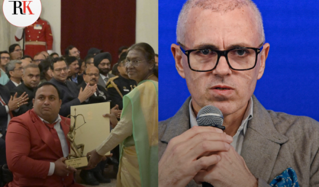 CM Omar Abdullah congratulates Olympian Rakesh Kumar for being conferred prestigious Arjuna Award