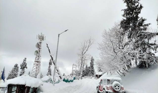 MeT Predicts heavy Snowfall in Kashmir, Chenab Valley From tonight 