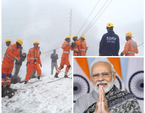PM Modi salutes brave personnel of NDRF on its Raising Day