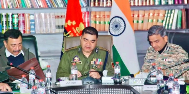 IGP Kashmir V.K. Birdi reviews joint security preparedness in Anantnag