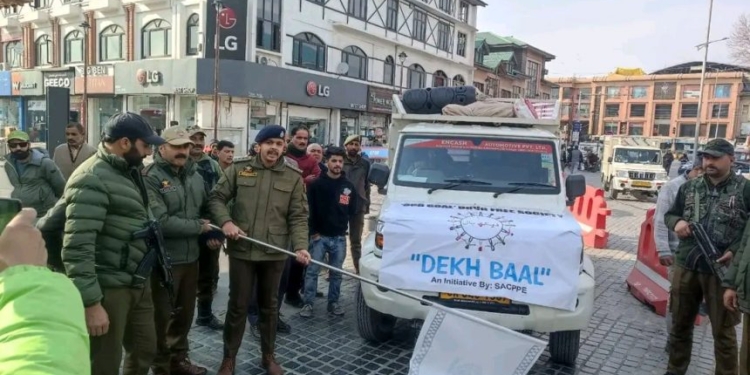 Police launches drug awareness drive at Srinagar’s Ghanta Ghar