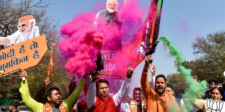 BJP to form government in Delhi after 27 years; PM Modi to address party workers today