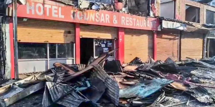 “Assessed damages, will submit report for compensation”: DC Ganderbal on Sonamarg fire