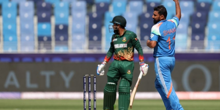 CT2025: Towhid-Jaker guide Bangladesh to respectable 228 against India, Shami takes fifer