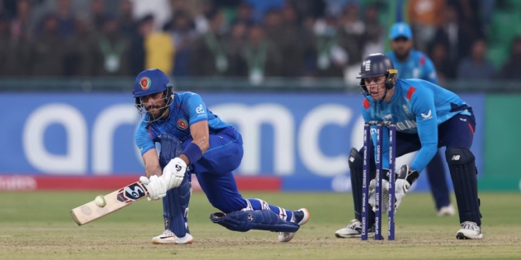 Ibrahim Zadran’s record-breaking 177 powers Afghanistan to 325 against England in ICC Champions Trophy