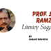 Prof.Shad Ramzan’s Literary Saga……….