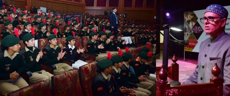 CM Omar Abdullah lauds J&K, Ladakh NCC Cadets for exemplary performance at Republic Day Parade-2025