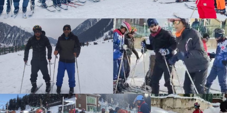 Winter Sports promotion: First-Ever Basic Skiing Course Underway at Sonamarg