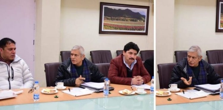 MLA Nizamuddin Bhat Pushes for Separate JK Bank Zone in Bandipora, Meets CM Omar Abdullah