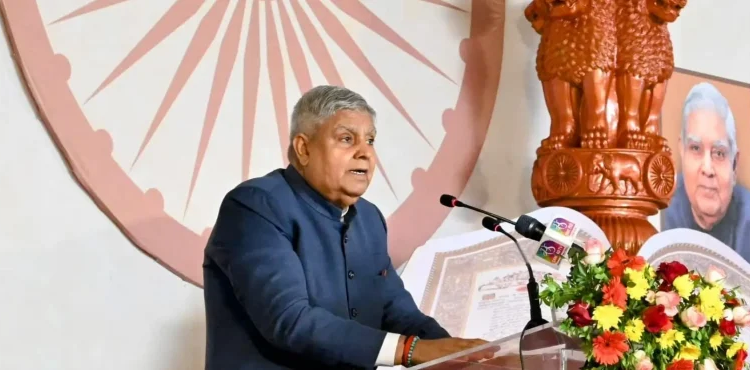 Illegal migrants intervening in electoral process, becoming decisive players: Vice-President Dhankhar