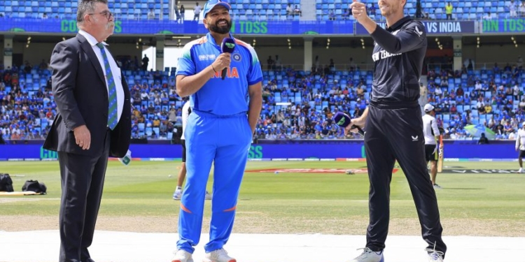 Champions Trophy 2025: New Zealand win toss; opt to bowl first against India