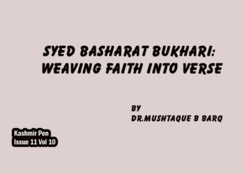 Syed Basharat Bukhari: Weaving Faith into Verse