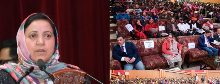 Women empowerment must for creating just, equitable society: Sakeena Itoo