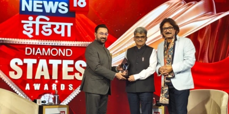 CS Dulloo receives prestigious ‘Diamond States Award’ at Diamond States Summit 2025 in New Delhi