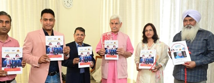 LG Sinha releases Profile of IGNOU Regional Centre Jammu titled “IGNOU Regional Centre Jammu at a Glance: 2024-25”