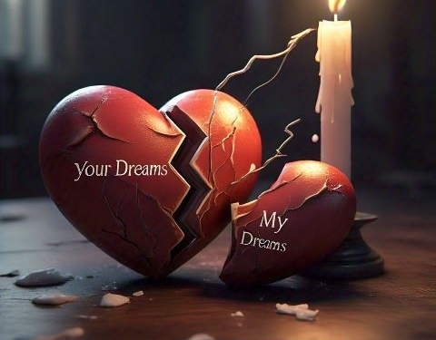 ‘Your and my dreams’ fall prey to divorce.