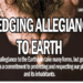 Pledging Allegiance To Earth ( EARTH DAY 2025)