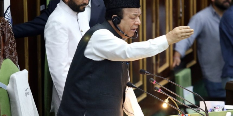 J&K Assembly Speaker disallows Adjournment Motions on Waqf Bill citing sub-judice rule